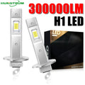 H1 LED Headlight CANBUS 300000LM 300W Plug And Play Easy Insinstalled H1 Head Lamp 1:1 Min