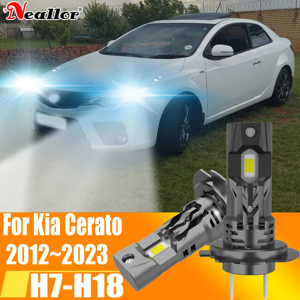 High Power H7 Led Headlight Canbus No Error H18 Car Bulb 6000K White Light Moto Diode Lamp
