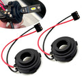 H7 LED Socket Adapters For Golf 7 MK7 MK6 Tiguan Sharan Multivan Touran Scirocco Passat B7