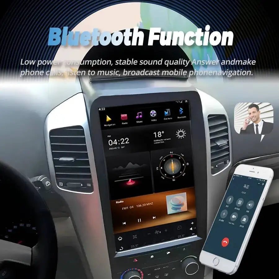 13.6" 1920*1080 4K Android Screen Car Radio For Chevrolet Captiva 2008 - 2017 GPS Navigati | AUTOKITSHOP