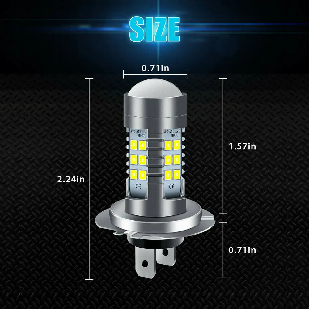 H7 Led Bulbs 110W Super Bright H4 H9 H8 H11 Car Fog Light High/Low Beam 9005 9006 Hb3 Hb4