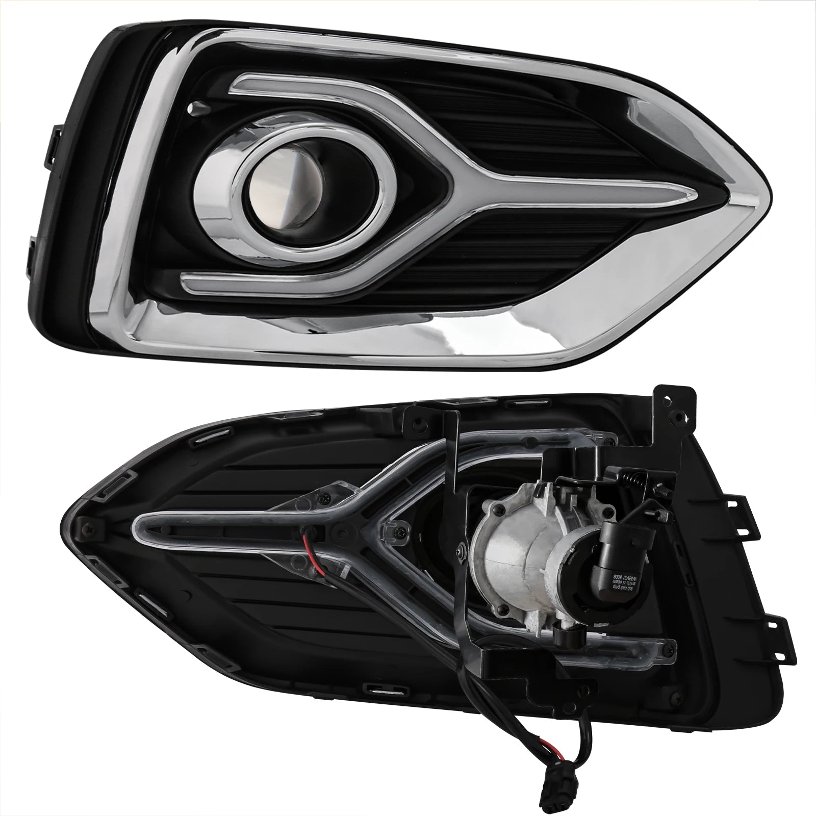 LED DRL Fog Lamps Turn Signal Set For Hyundai Accent 2018 2019 2020 Daytime Running Lights | AUTOKITSHOP