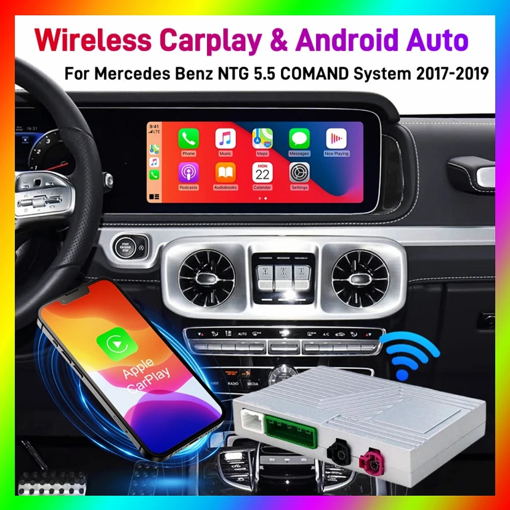 Wireless CarPlay Android Auto Retrofit Kit Decoder Box CarPlay Interface For Mercedes Benz | AUTOKITSHOP