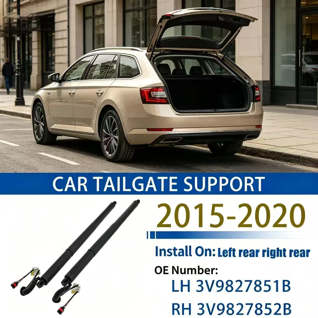 Rear tailgate strut For 2015-2020 Typ3V SKODA SuperB III Rear Tailgate Power Lift Support  | AUTOKITSHOP