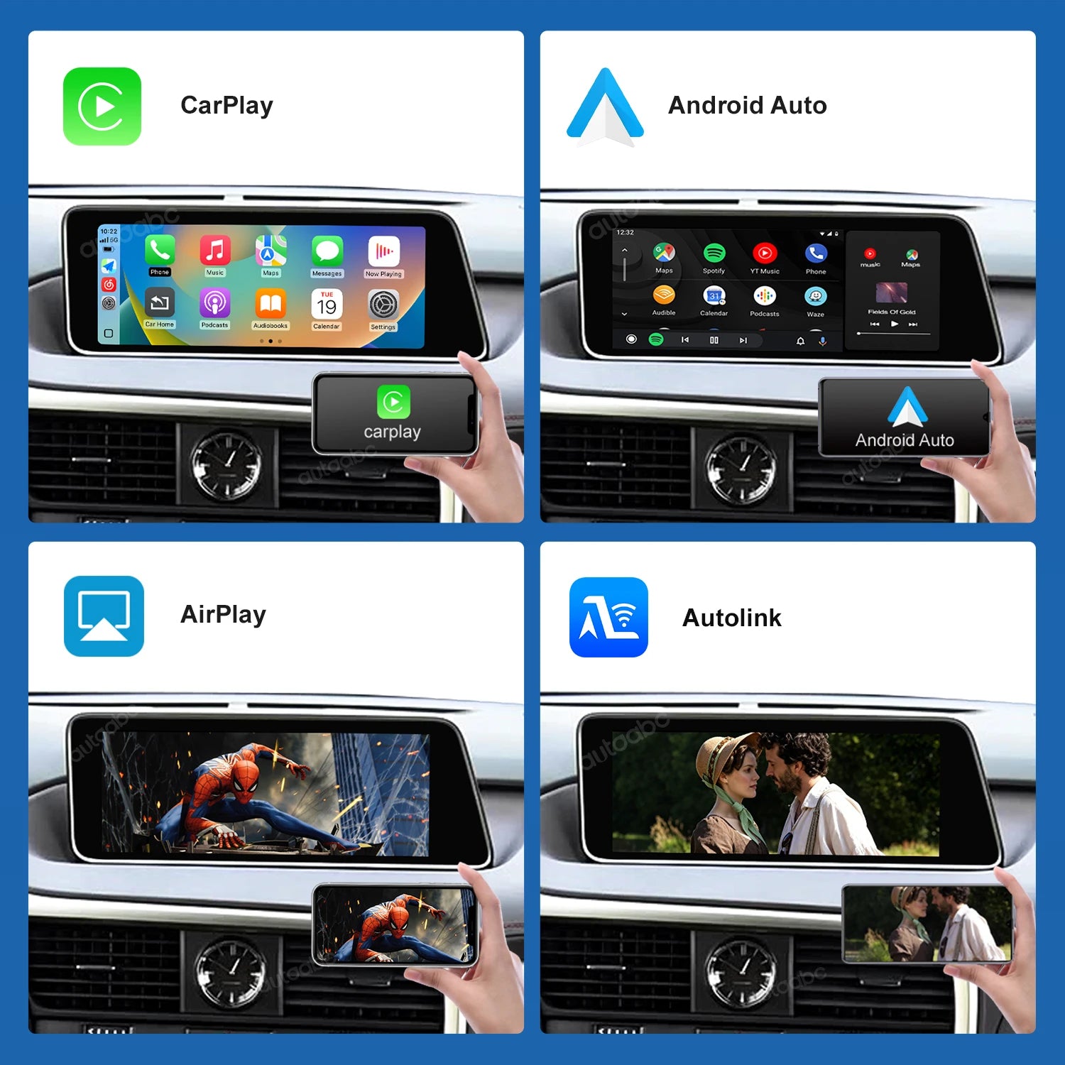 Wireless CarPlay Decoder for Lexus with Joystick NX RX IS ES GS RC CT LS LX LC UX 2014-202 | AUTOKITSHOP