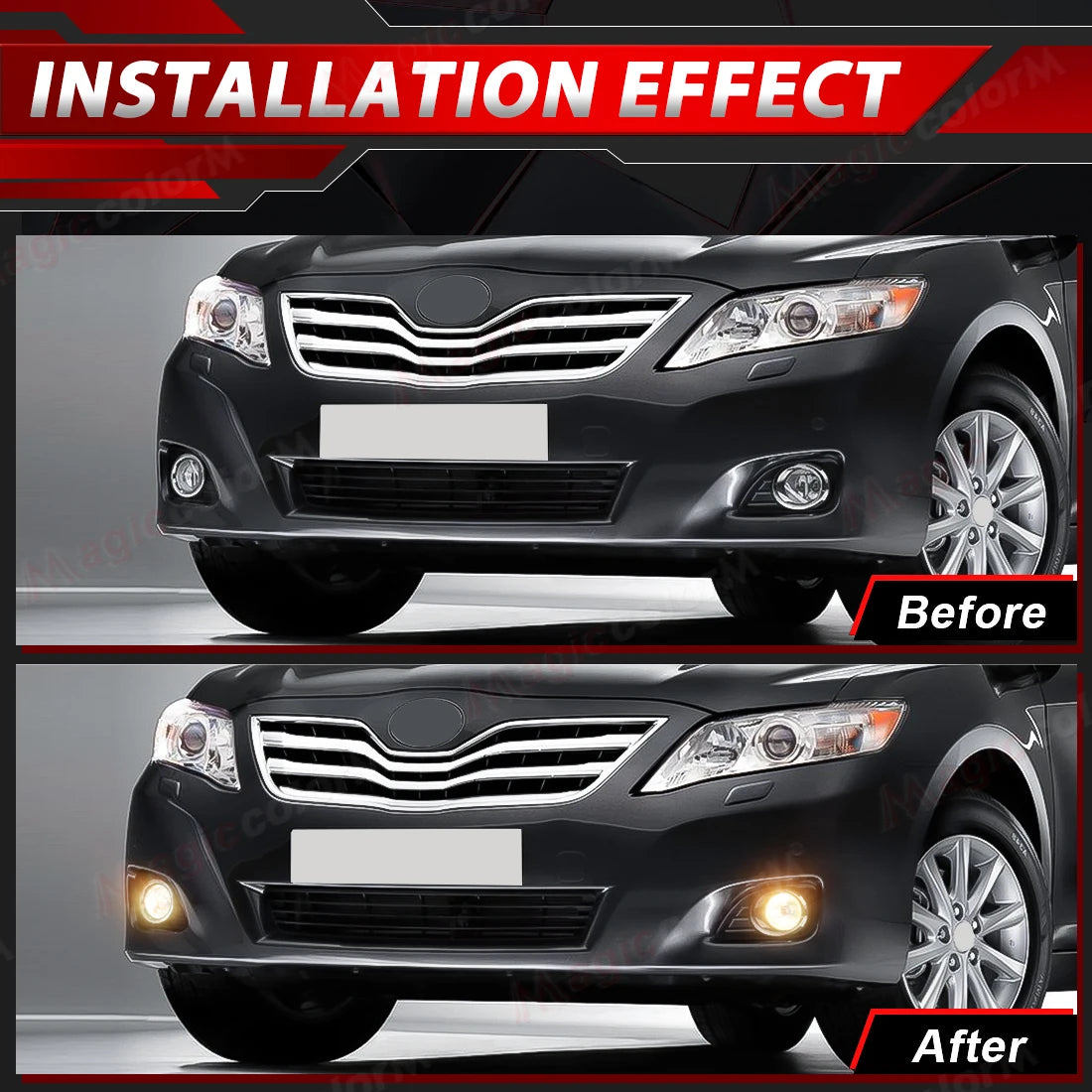 Halogen Fog Lamp For Toyota Corolla Camry Verso RAV4 Yaris Highlander Verso S Avensis Fog  | AUTOKITSHOP