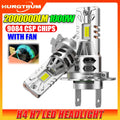 H4 H7 2000000LM High Power LED Headlight Wireless 9003 HB2 Car Motorcycle Hi/Lo Beam Led L