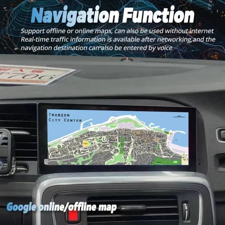 8.8" Qled Screen 256GB Android 15 Multimedia Player For VOLVO S60 V60 2011-2019 Car Radio  | AUTOKITSHOP