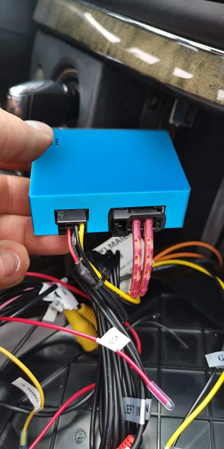 Car Stereo Radio Optical Fiber Decoder Most Box for Audi Mercedes Benz ML/R Series Porsche