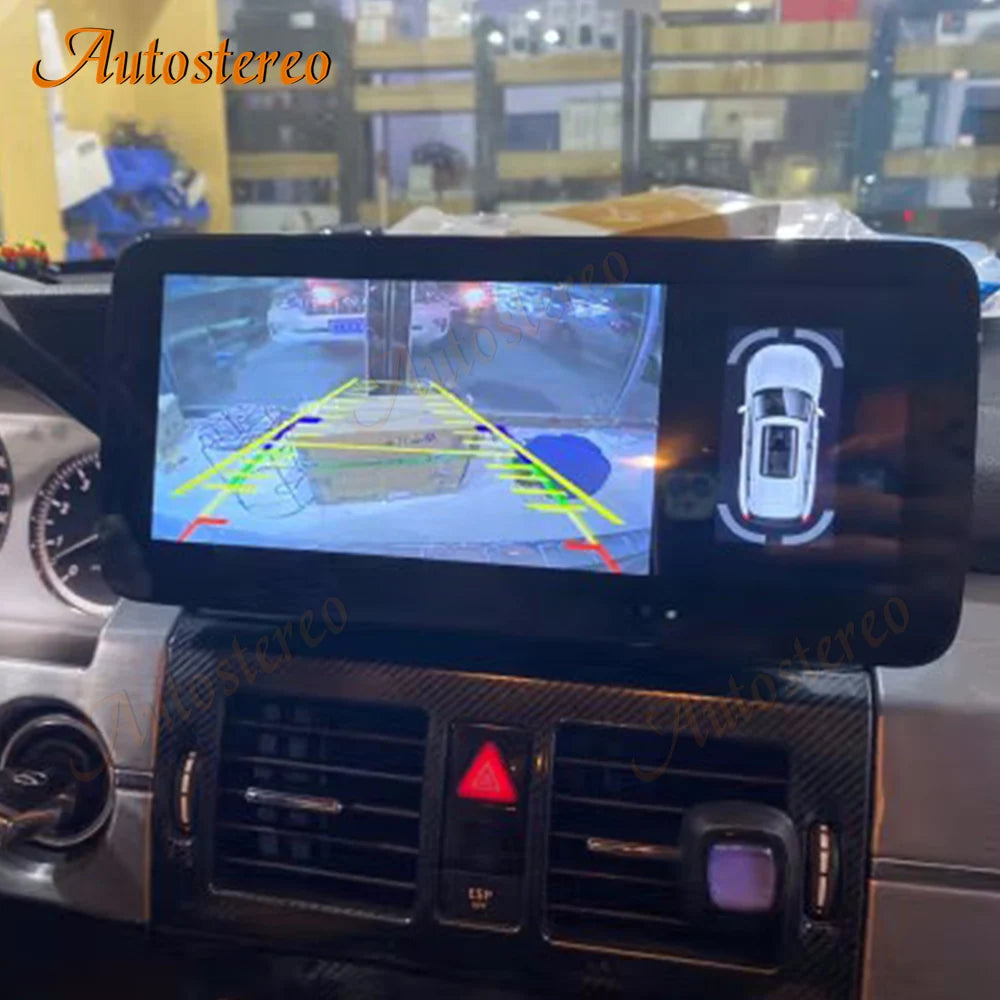 12.3 Carplay Qualcomm 665 For Mercedes Benz GLK Class 2008-2016 Car Multimedia Player GPS