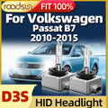 Roadsun 1Pair Xenon Bulb D3S HID Headlamp Car Headlight Auto Lamp 6000K For Volkswagen Pas