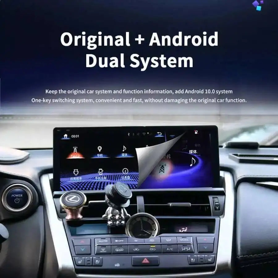 DSP 10.25'' Android 14 Radio For Lexus NX NX200 NX200T 300h 2018-2021 CarPlay Bluetooth 8+