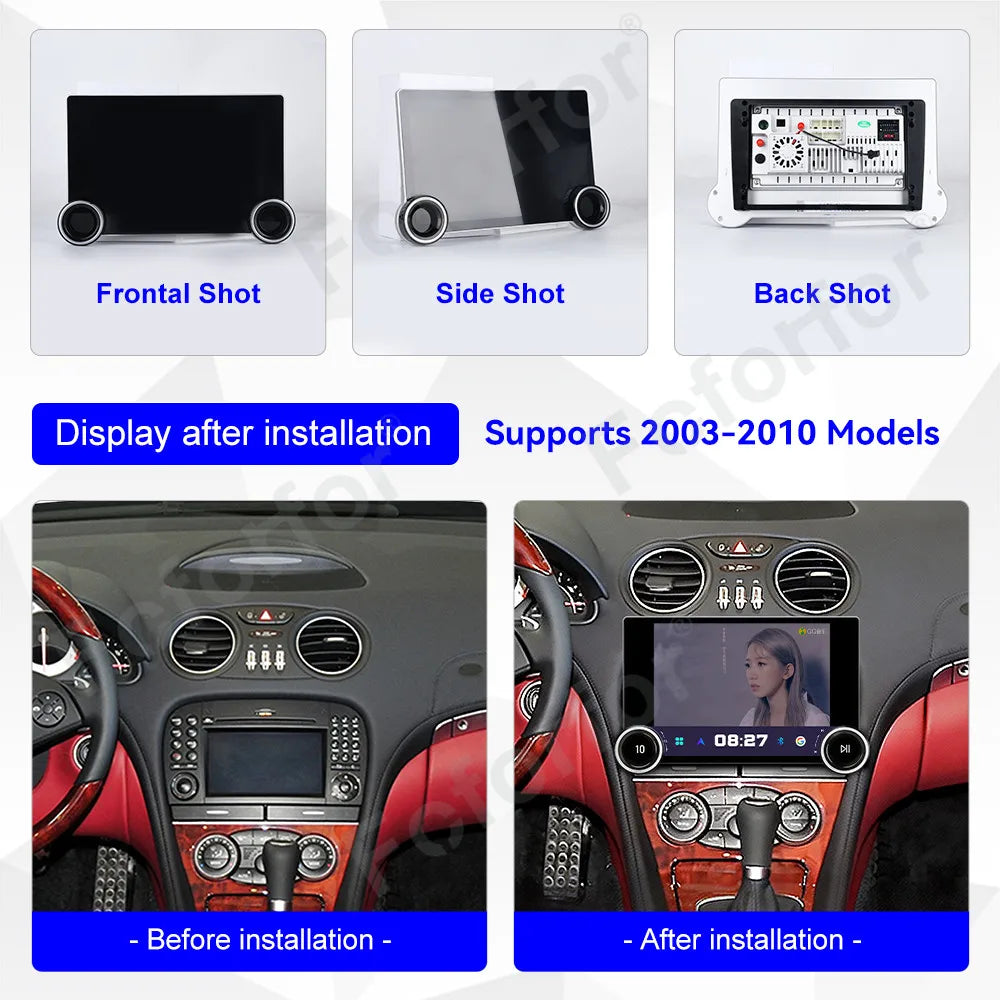 High-end 11.5 Inch Wireless Carplay HD Screen Android 15 GPS Navi Multimedia Car Stereo He