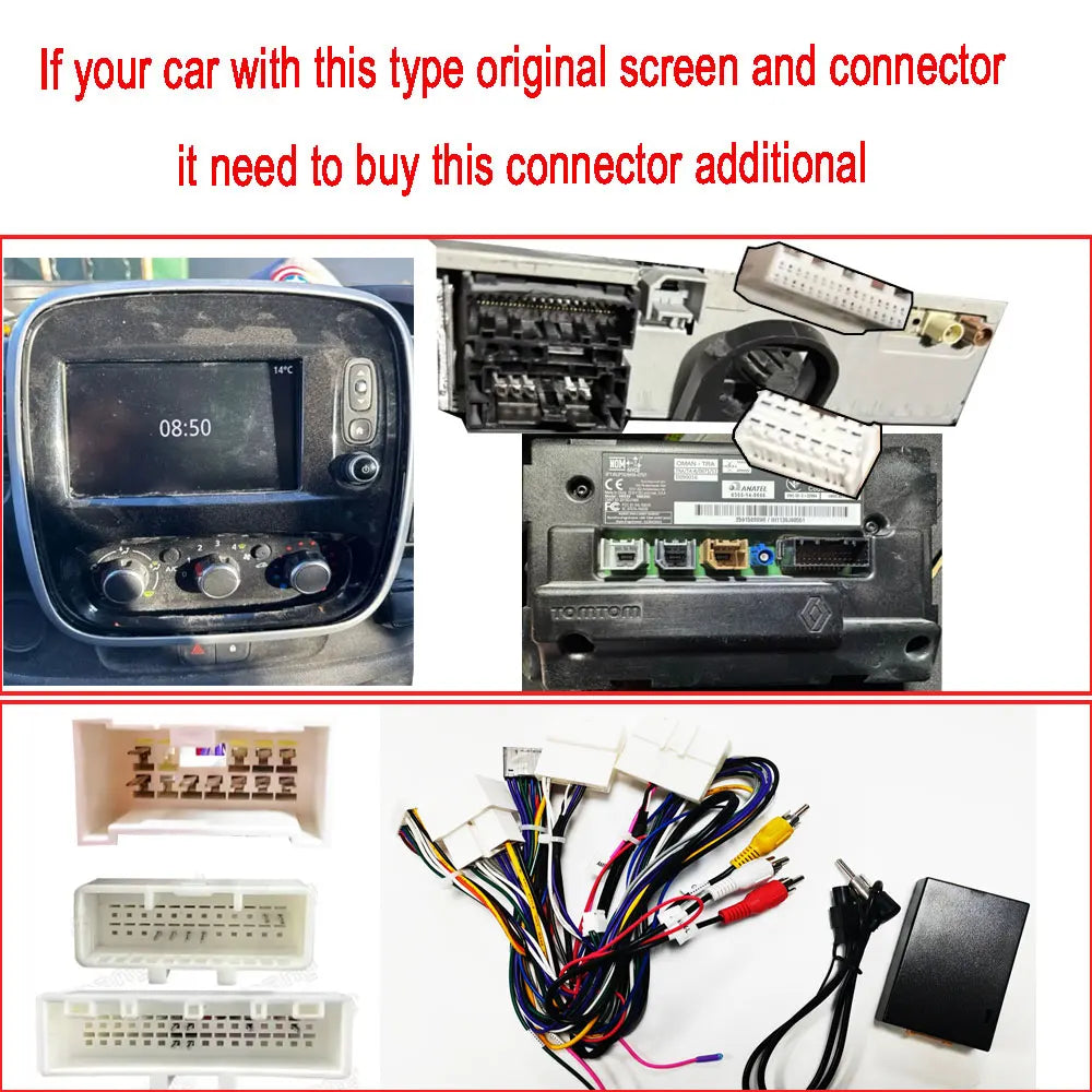 Android 16 For Renault Trafic 3 2014 2015 2016- 2019 2020 2021 For Opel Vivaro B 2014 2015 | AUTOKITSHOP