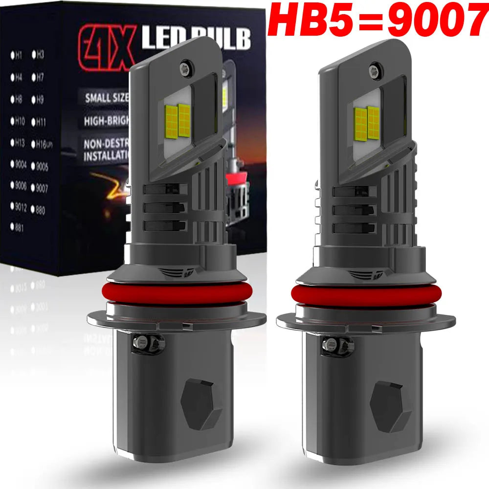 HB5 9007 PX29T LED Vehicle Headlight Canbus Error Free Powerful Car Driving Turbo Diode Bu