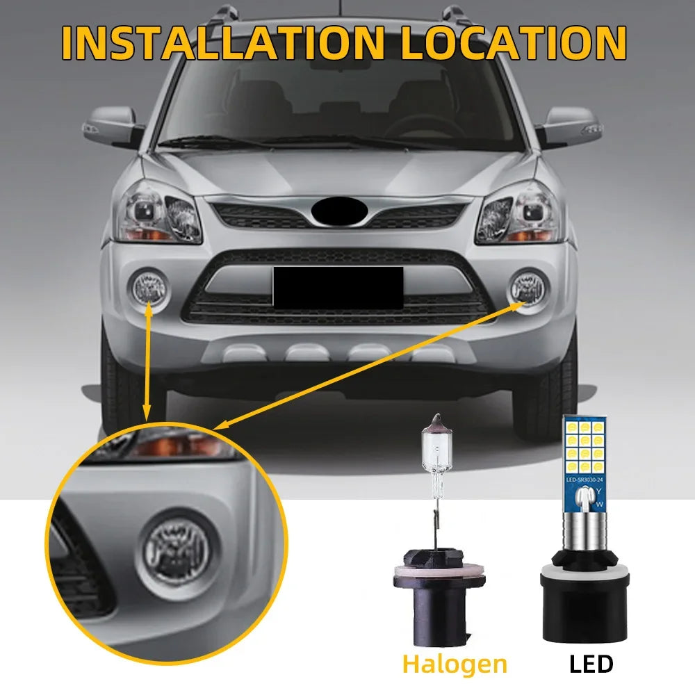 2-Piece LED Interior Light Kit for Hyundai Tucson - Canbus Error-Free Bulbs | AUTOKITSHOP