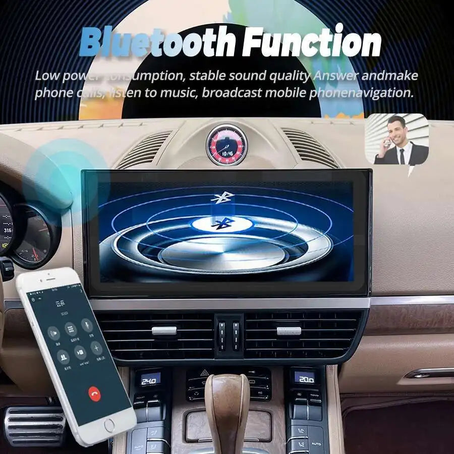12.3inch Android Screen For Porsche Cayenne 2010-2017 Stereo Car Radio Multimedia Video Pl | AUTOKITSHOP