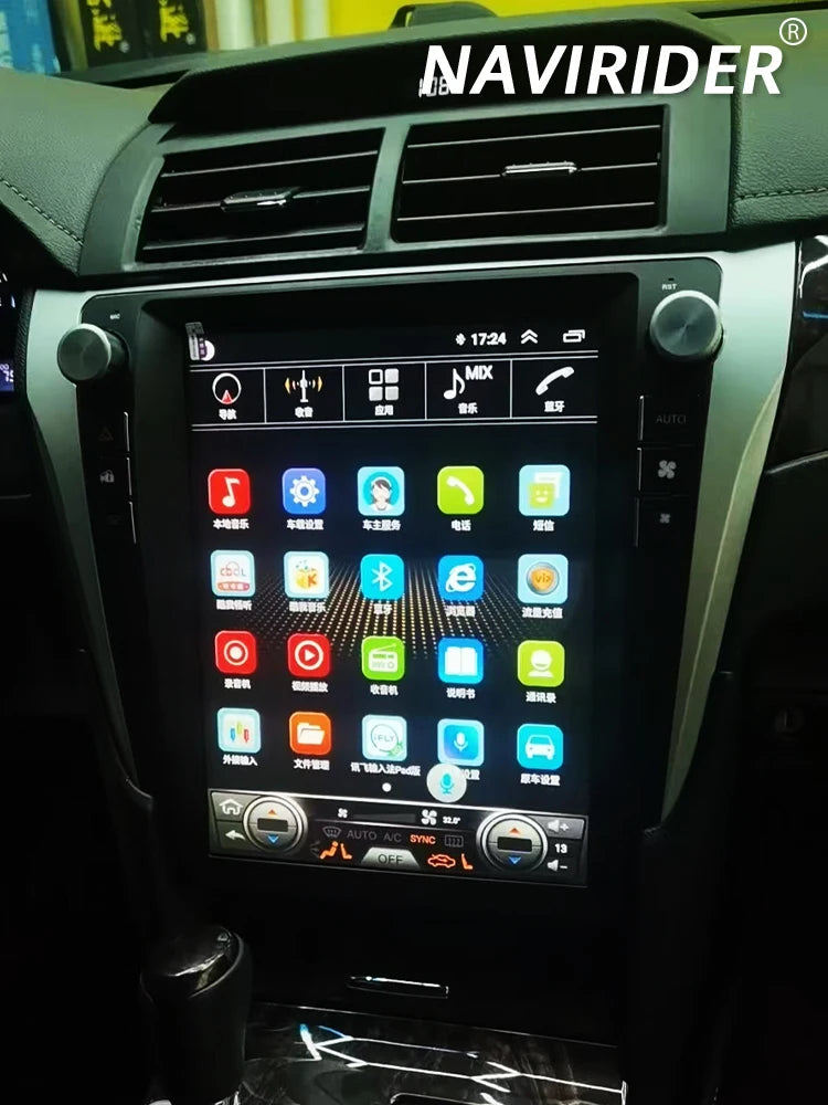 4G WIFI Navi Multimedia Video Player DSP Car BT For Toyota Camry 2012-2015 Android 15 GPS