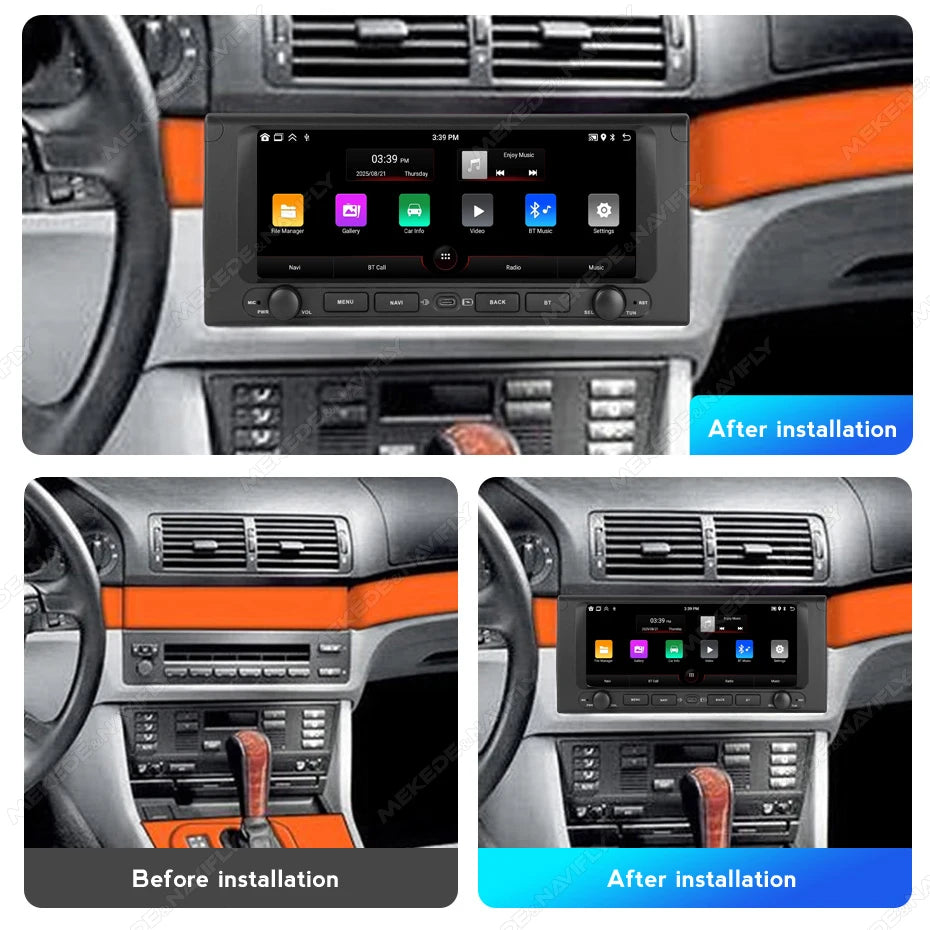 10.26inch Car Radio for BMW 5 Series E39 X5 E53 M5 Carplay Android Auto Stereo Head Unit G | AUTOKITSHOP