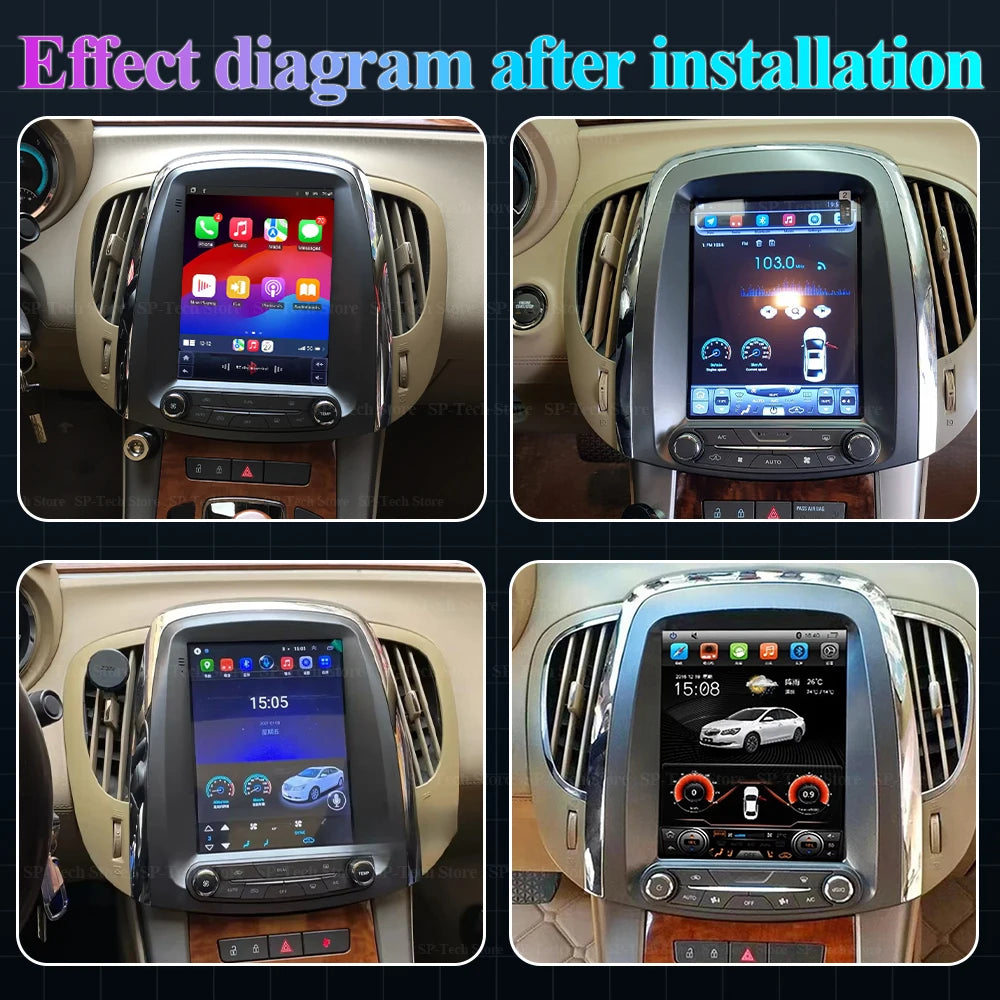 9.7" For Buick Lacrosse Gm Alpheon 2009 2010 2011 2012 Car Radio Android 16 Multimedia Vid | AUTOKITSHOP