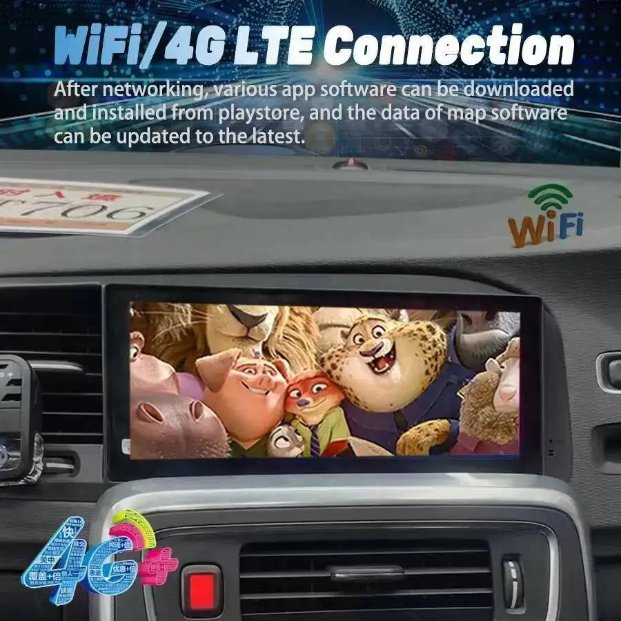 8.8" Qled Screen 256GB Android 15 Multimedia Player For VOLVO S60 V60 2011-2019 Car Radio  | AUTOKITSHOP