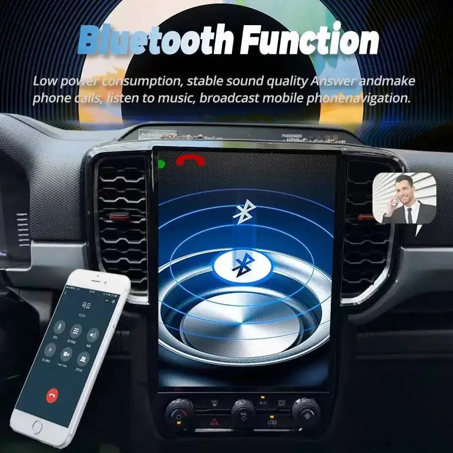 12.1inch Android15 Car Radio For Ford Ranger 2022 Multimedia Video Player Stereo 4G Carpla | AUTOKITSHOP