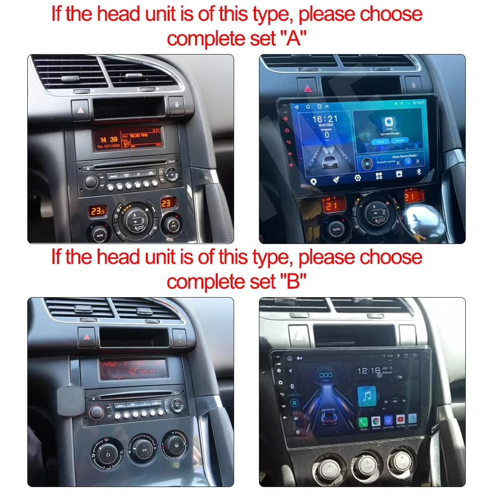 Android 16 For Peugeot 3008 5008 At Mt 2009 2012 -2016 Car Radio Multimedia Navigation Gps | AUTOKITSHOP