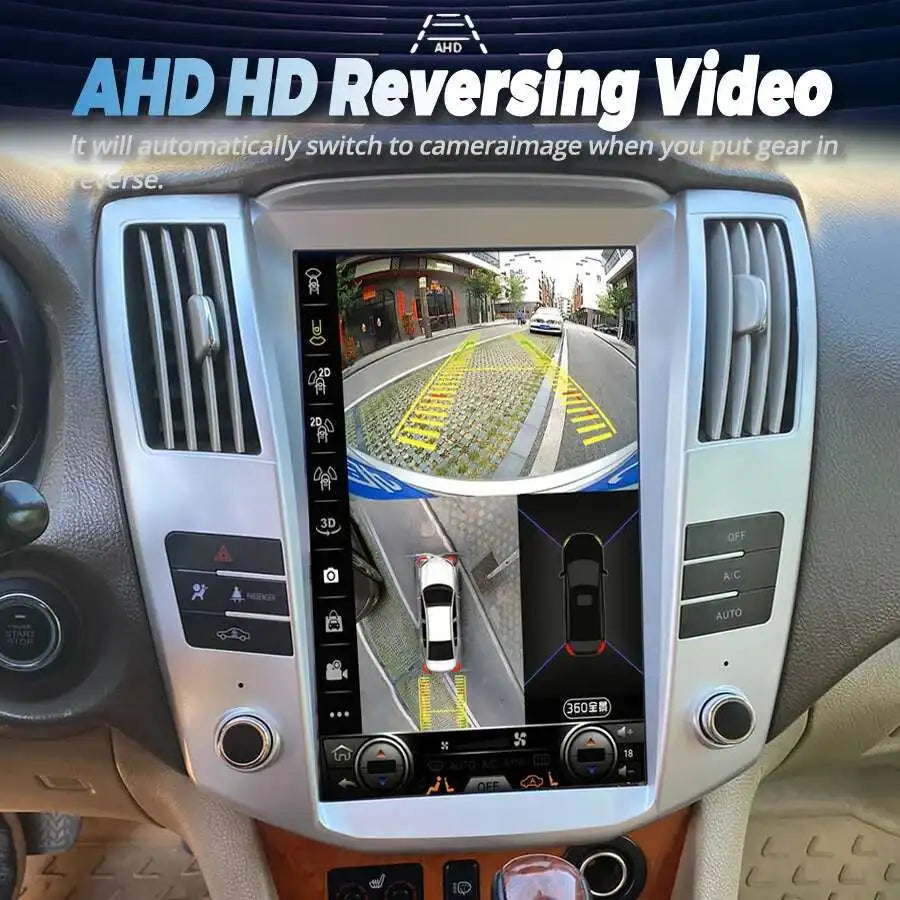 Android 14 Car GPS For Lexus RX300 RX330 RX350 RX400h Toyota Harrier Radio Screen Video Pl | AUTOKITSHOP