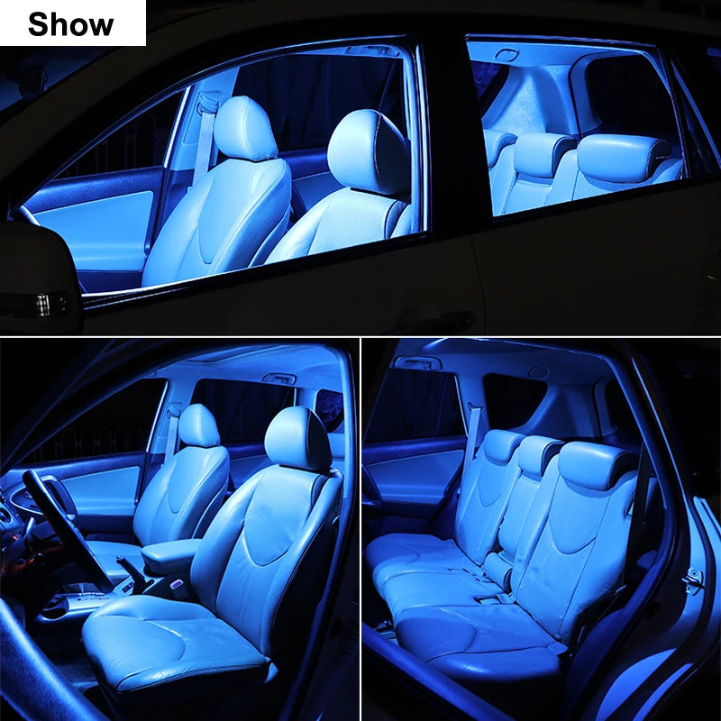 19-Piece LED Interior Light Kit for Mercedes Benz Viano W639 2003-2010 - Canbus Dome Map Door Trunk Bulbs | AUTOKITSHOP