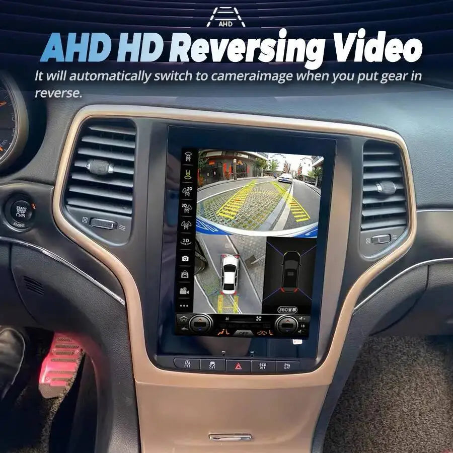2Din DSP Android 15 Carplay car radio 2din 10.4'' navi Stereo HU For JEEP Grand Cherokee 2