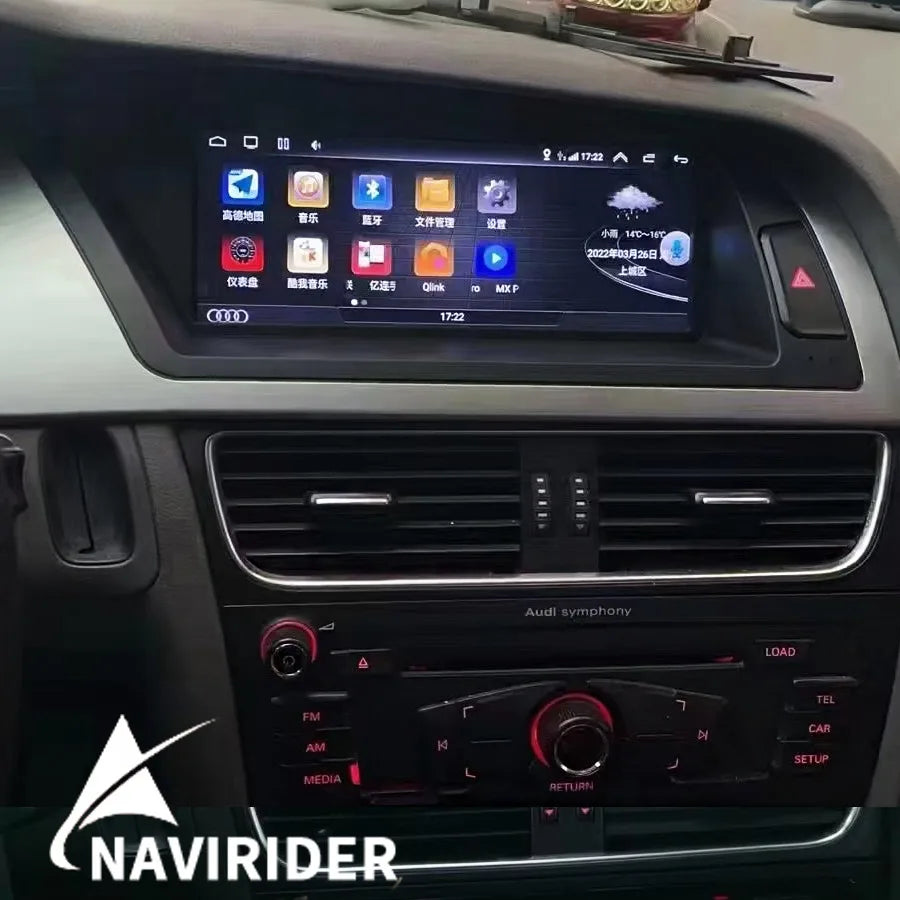 For Audi A4 A4L B8 A5 Android 15 Car Multimedia Player Wireless CarPlay Screen AutoRadio S | AUTOKITSHOP
