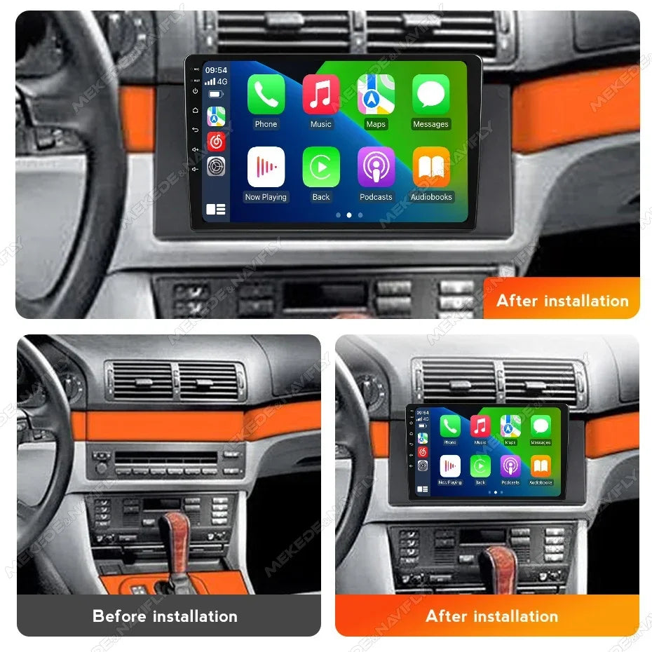 Android FM Autoradio for BMW 5 Series X5 Bmw E53 Bmw E39 M5 1998-2006 CarPlay Auto Car Rad | AUTOKITSHOP