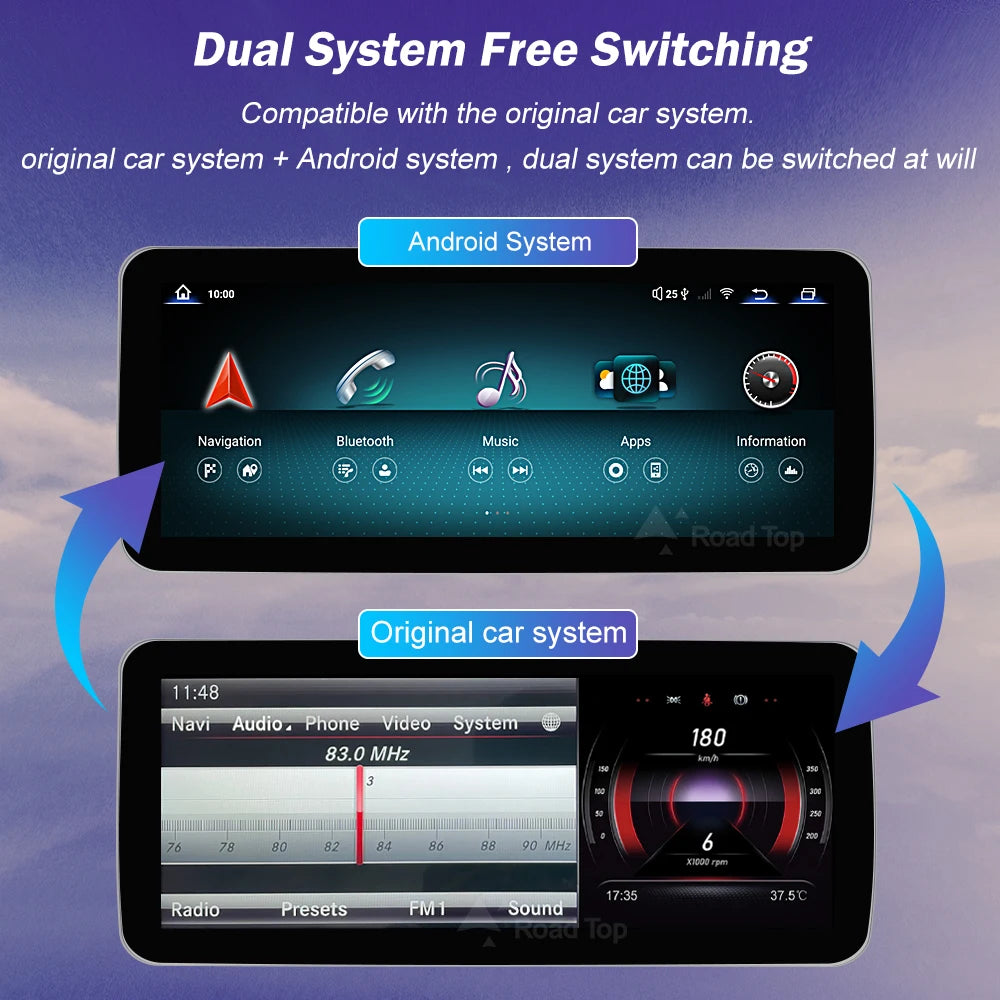 Android 13 Screen for Mercedes-Benz G Class W463 2013-2018 Radio GPS Navigation Bluetooth  | AUTOKITSHOP