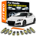 ZITWO LED Interior Dome Map Trunk Light Bulb Kit For Honda CR-Z CRZ 2010 2011 2012 2013 2014 201 - Canbus LED Car Light