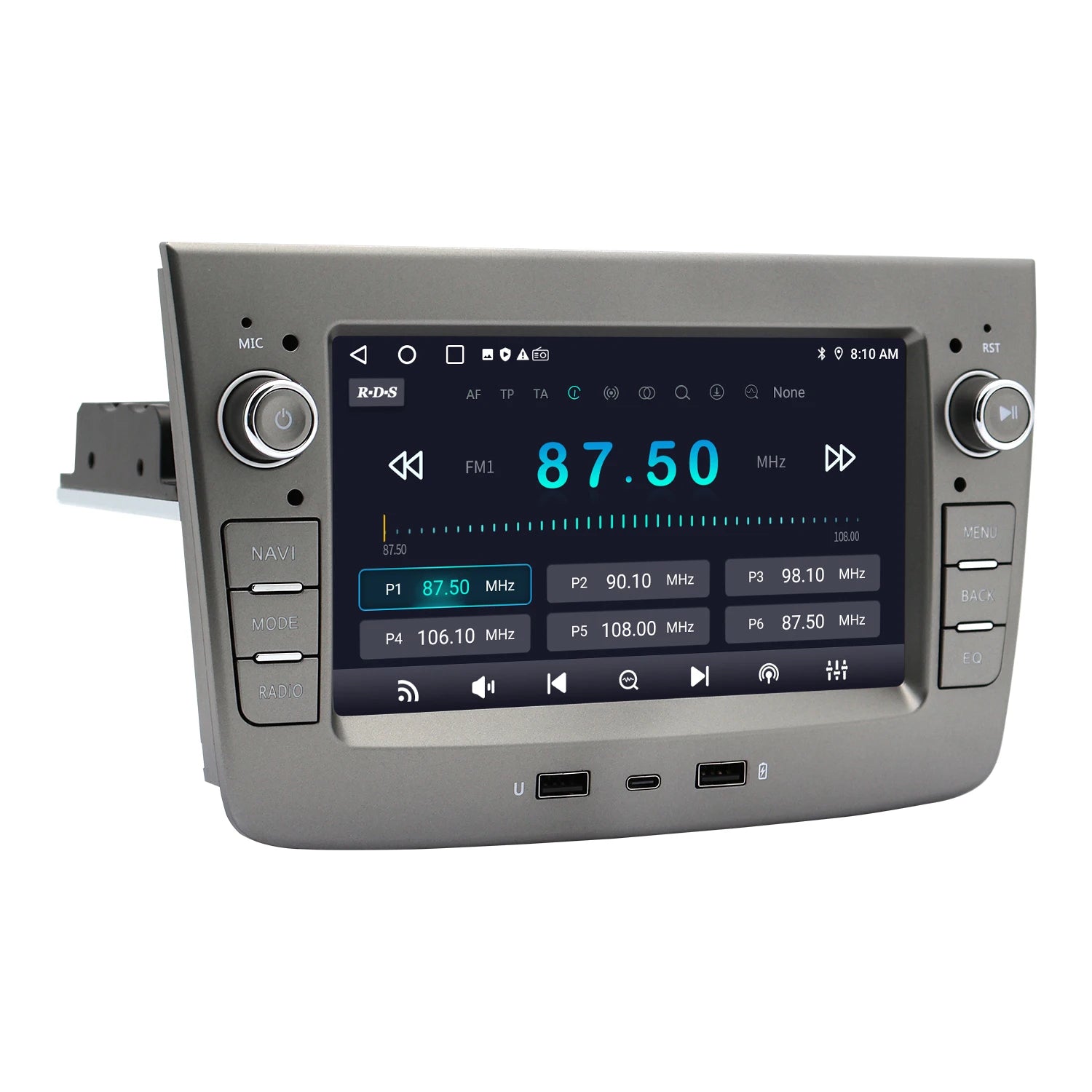 7" Android Car Radio GPS for Alfa Romeo Mito 2008-2012 - CarPlay, Android Auto, Bluetooth, Steering Wheel Control