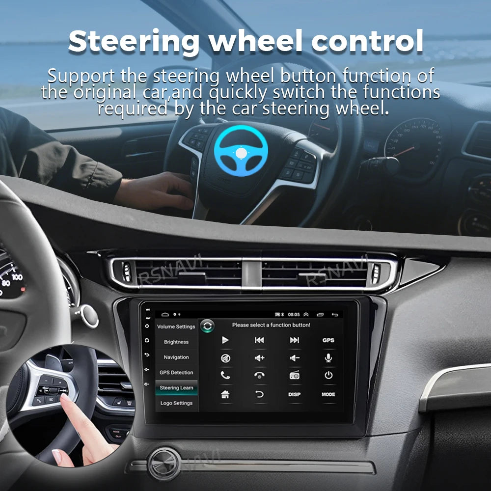 Android 16 Carplay Auto Car Radio For PEUGEOT 408 2014-2018 5GWifi+4G Multimedia Video Pla