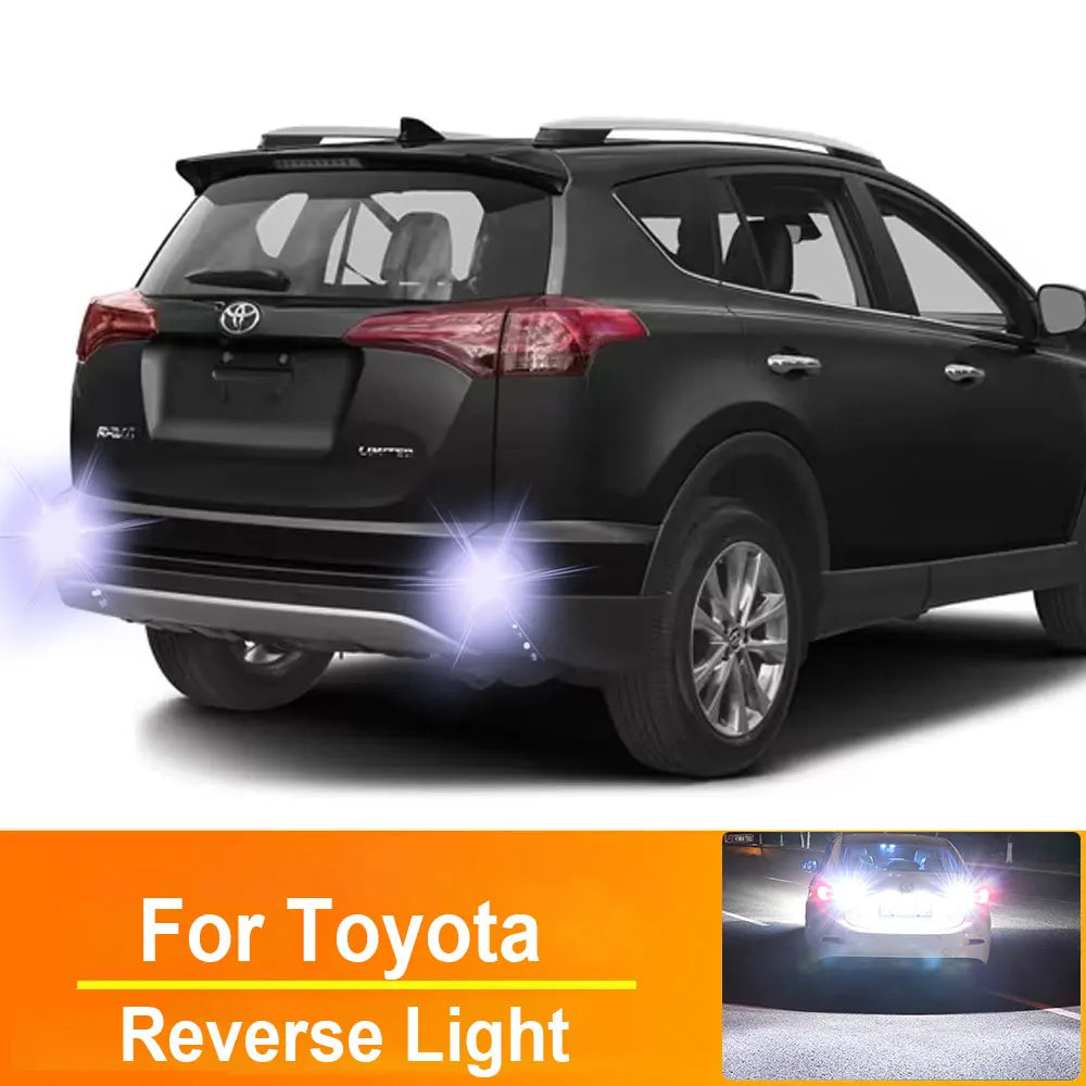 2-Piece LED Interior Light Kit for Toyota Rav4 Yaris Vitz Avalon Sienna Tacoma Highlander Sequoia Matrix 4Runner - Ca...