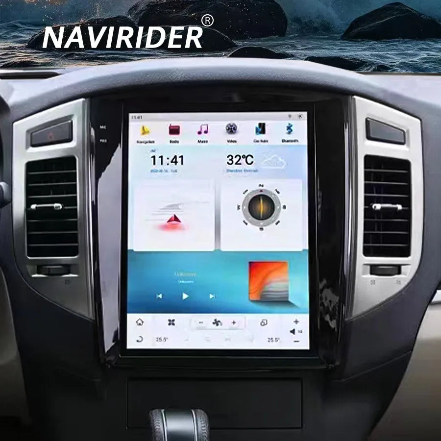 12.1" Android Screen Headunit for Mitsubishi 2008-2019 Pajero V93/V97/V98 Support Original | AUTOKITSHOP