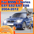 LED Bulb 6000K Xenon Replacement Lights 50000LM Headlight For BMW 1 Series E81 E82 E87 E88