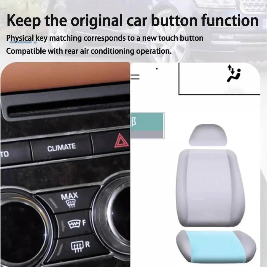 For Toyota Rav4 RAV-4 2018 2020-2024 6.2inch Climate Control LCD AC Panel Display Screen C | AUTOKITSHOP