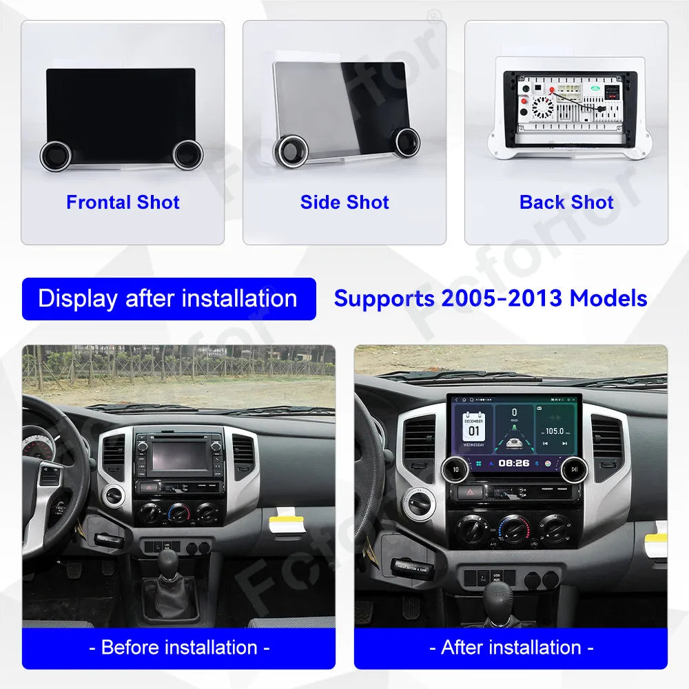 Modern HD Touch Screen Car Stereo Android 15 11.5 Inch Wireless CarPlay GPS Navi Multimedi