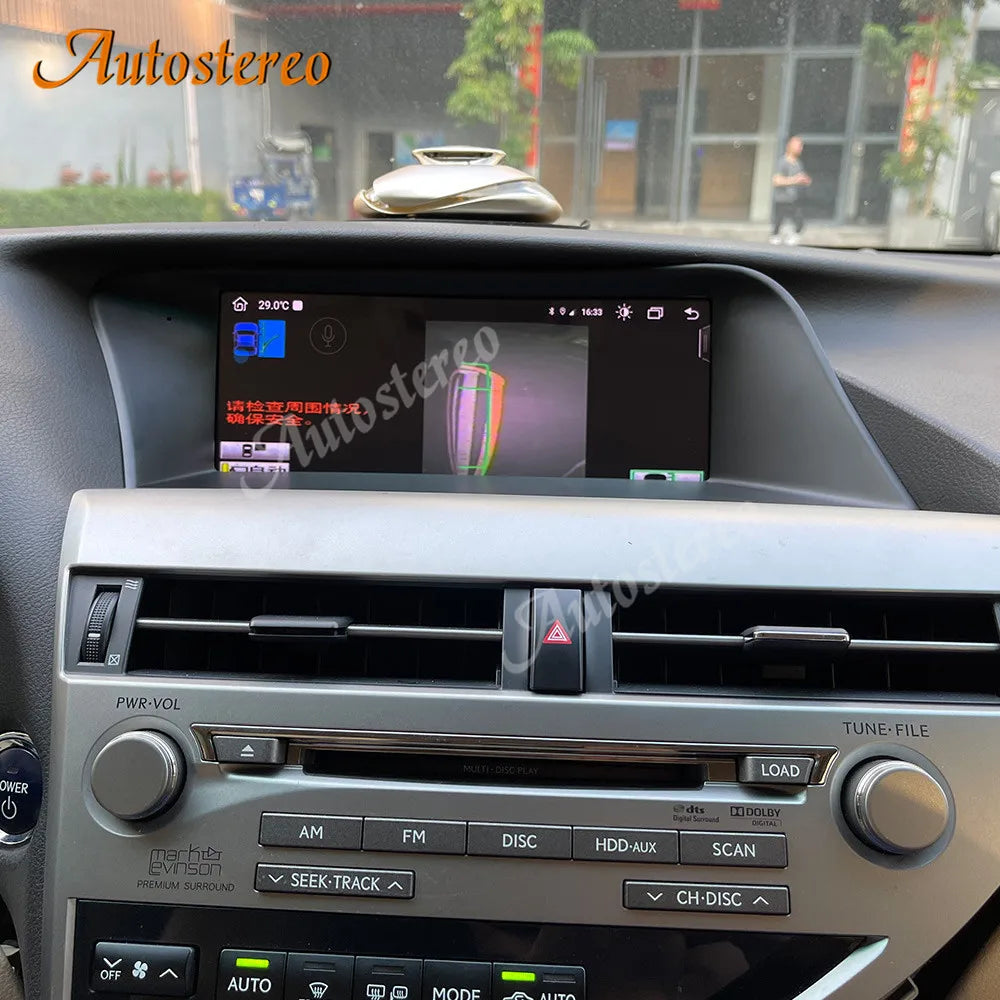 Dual System 10.25 Carplay Android 13 For Lexus RX350 RX400 Car GPS Navigation Auto Stereo
