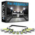 LED Interior Light Kit for RENAULT - Canbus Error-Free Interior Bulbs