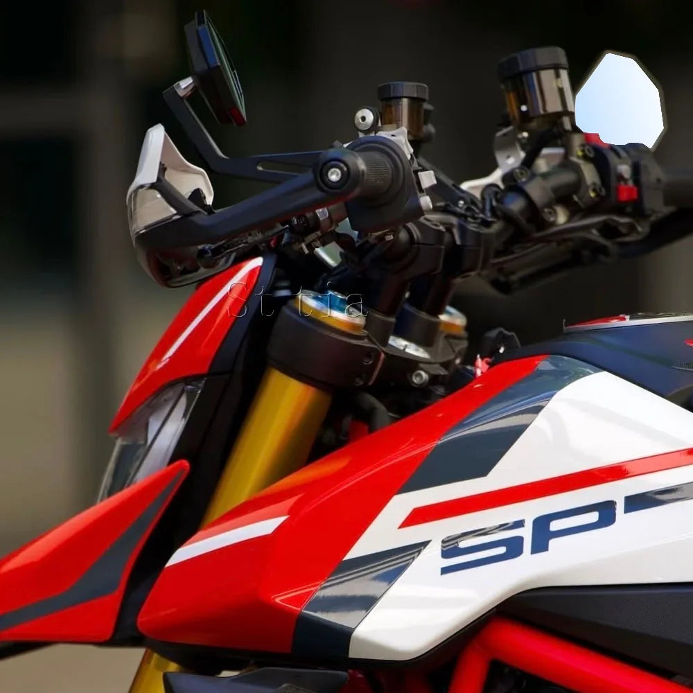 For Ducati Hypermotard 950 SP RVE 2019-2025 HYPERMOTARD 950 New Motorcycle Handlebar Rearview Mi - Automotive LED Light
