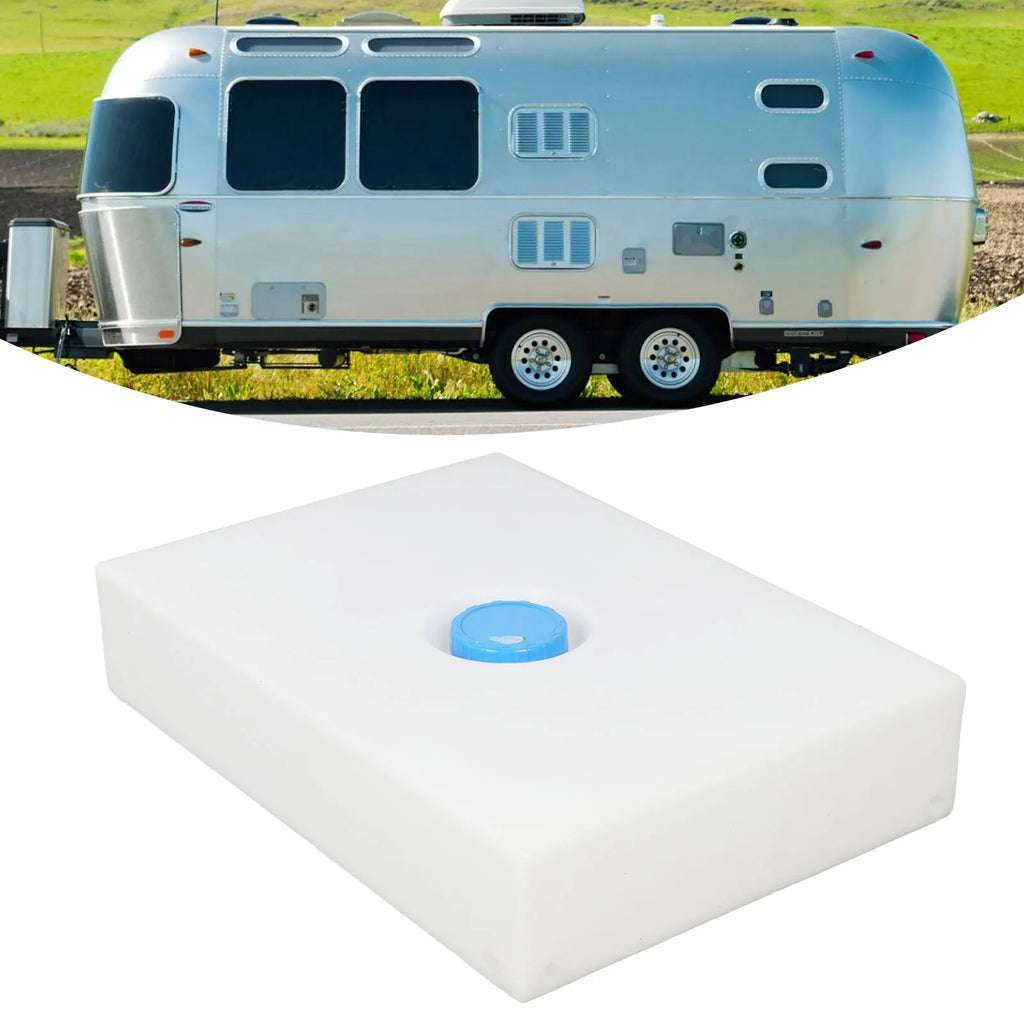 12 Gallon RV Water Storage Tank Heat Cold Resistant PE Fresh Water Tank 700×500×140mm/410×210×65 - Automotive LED Light