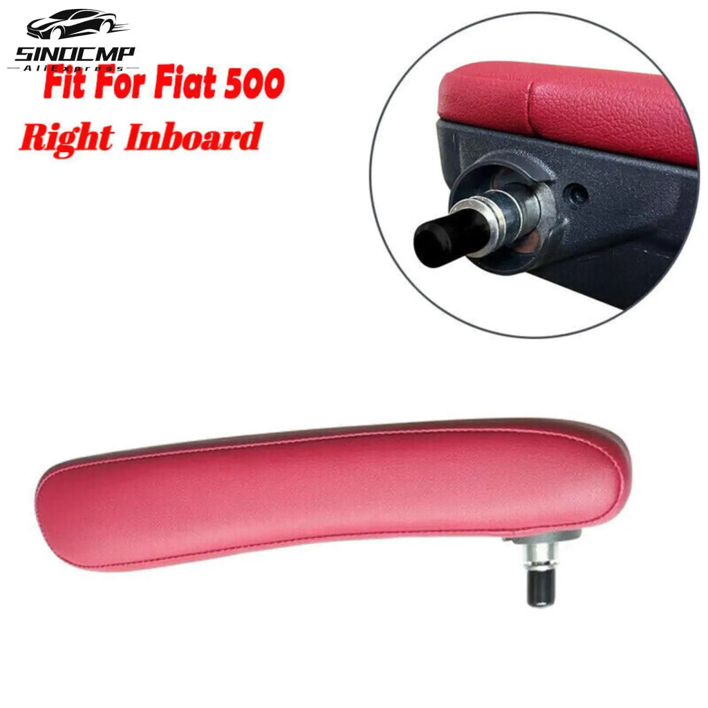 Seat Armrest Front Right Inboard Leather Front 6BV48KRLAA For 2016-2019 Fiat 500 Abarth Ca