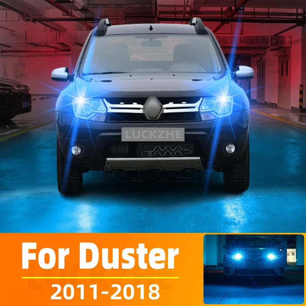2-Piece LED Interior Light Kit for Renault Duster Accessories - Canbus Error-Free Bulbs | AUTOKITSHOP
