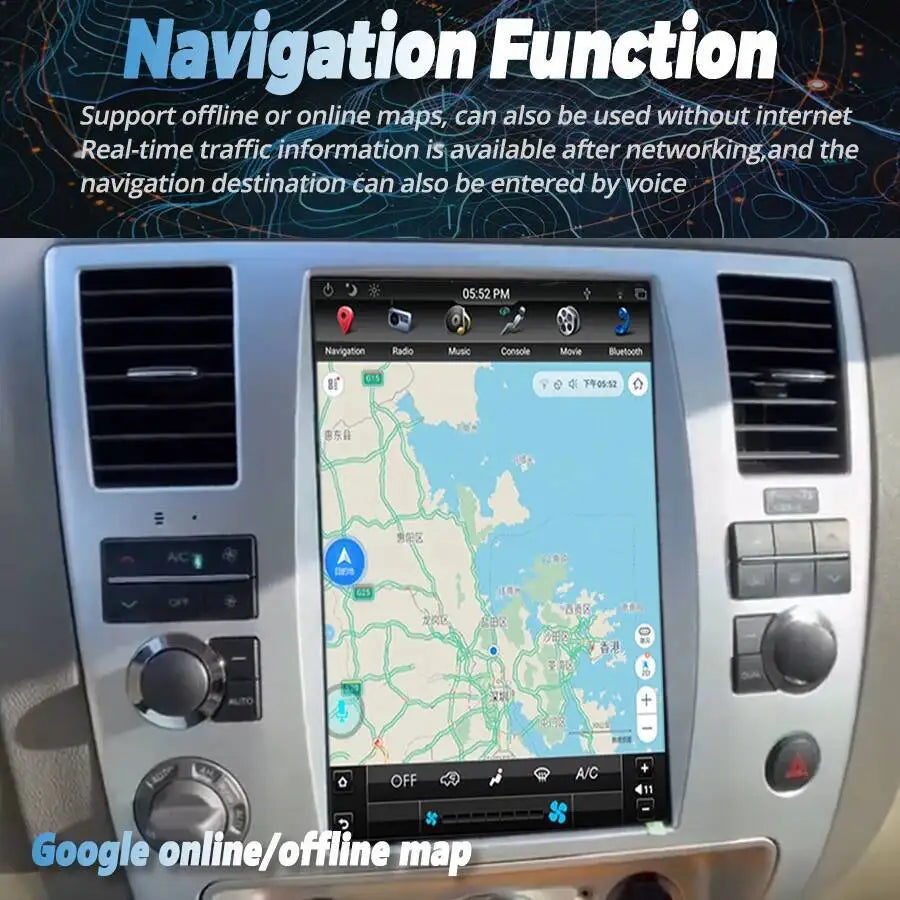 For Infiniti QX56 Nissan Armada 2008-2015 Wireless Carplay 12.1" Android 15 Screen Car Rad | AUTOKITSHOP