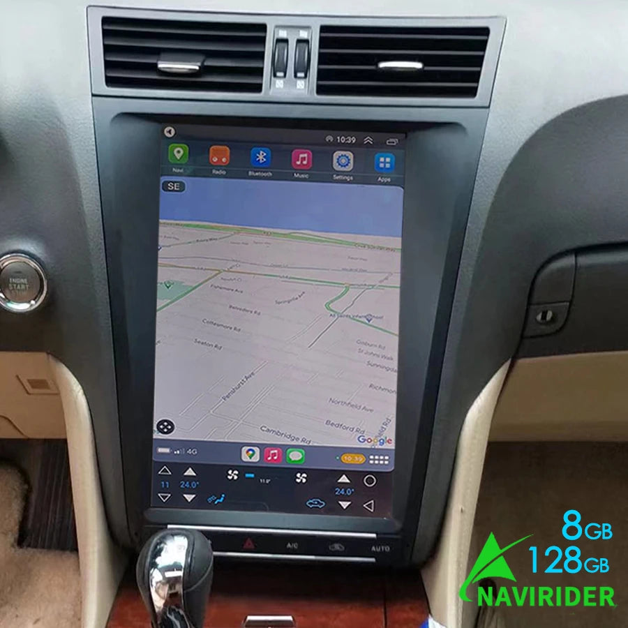 Android 14 Screen For LEXUS GS300 GS350 GS430 450h Stereo Car Radio GPS Multimedia Video P