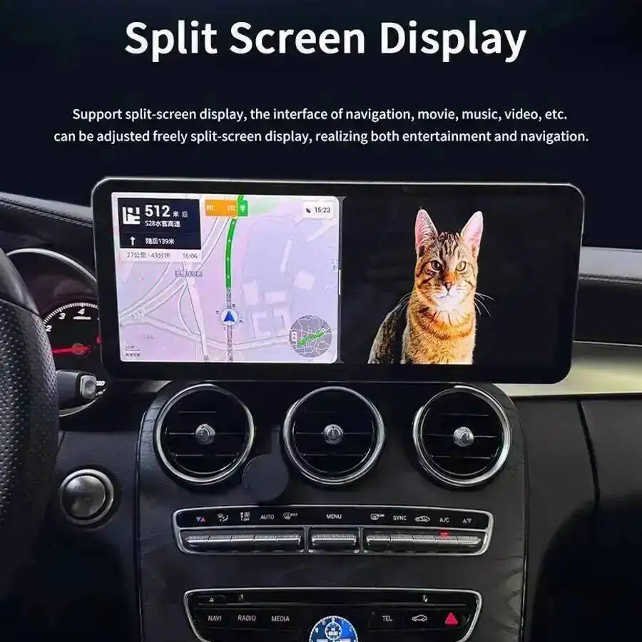 Carplay Stereo Multimedia For Mercedes Benz A B C V E G Class GLC GLA CLA CLS GLK GLE Play | AUTOKITSHOP